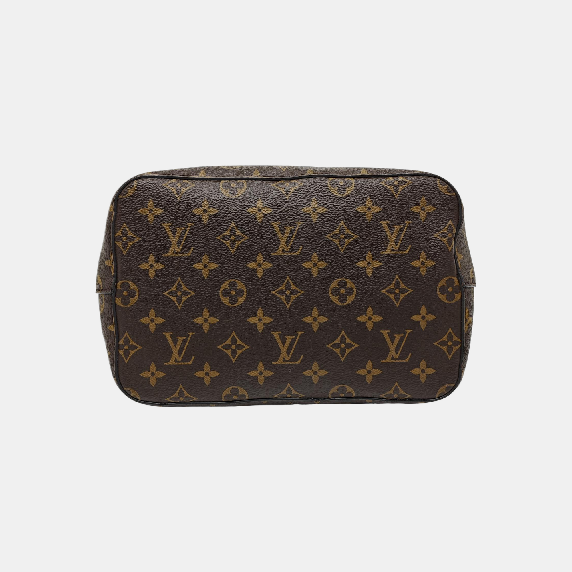 NÉONOÉ MM Monogram Coated Canvas Brown