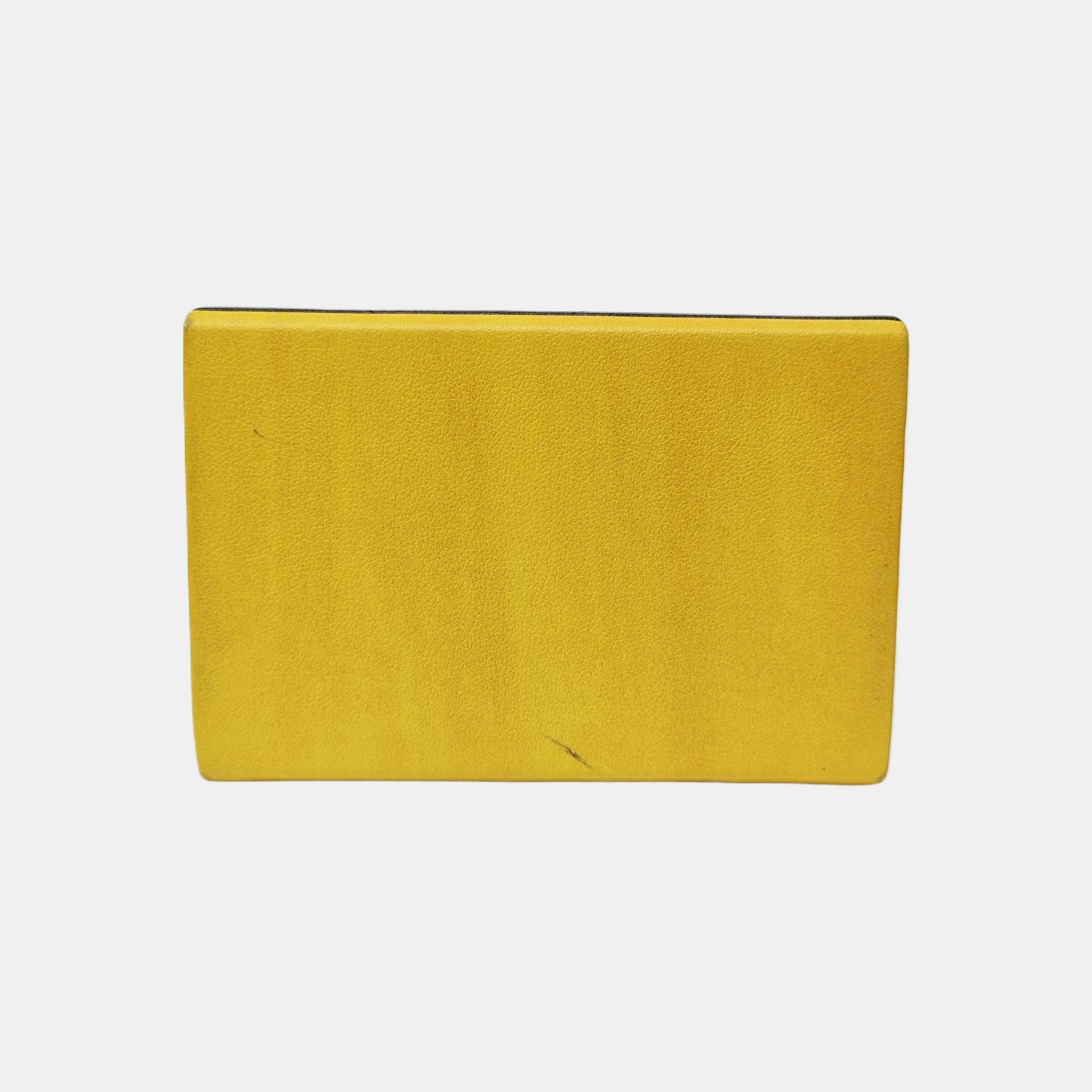 Calfskin Shoulder Bag Yellow