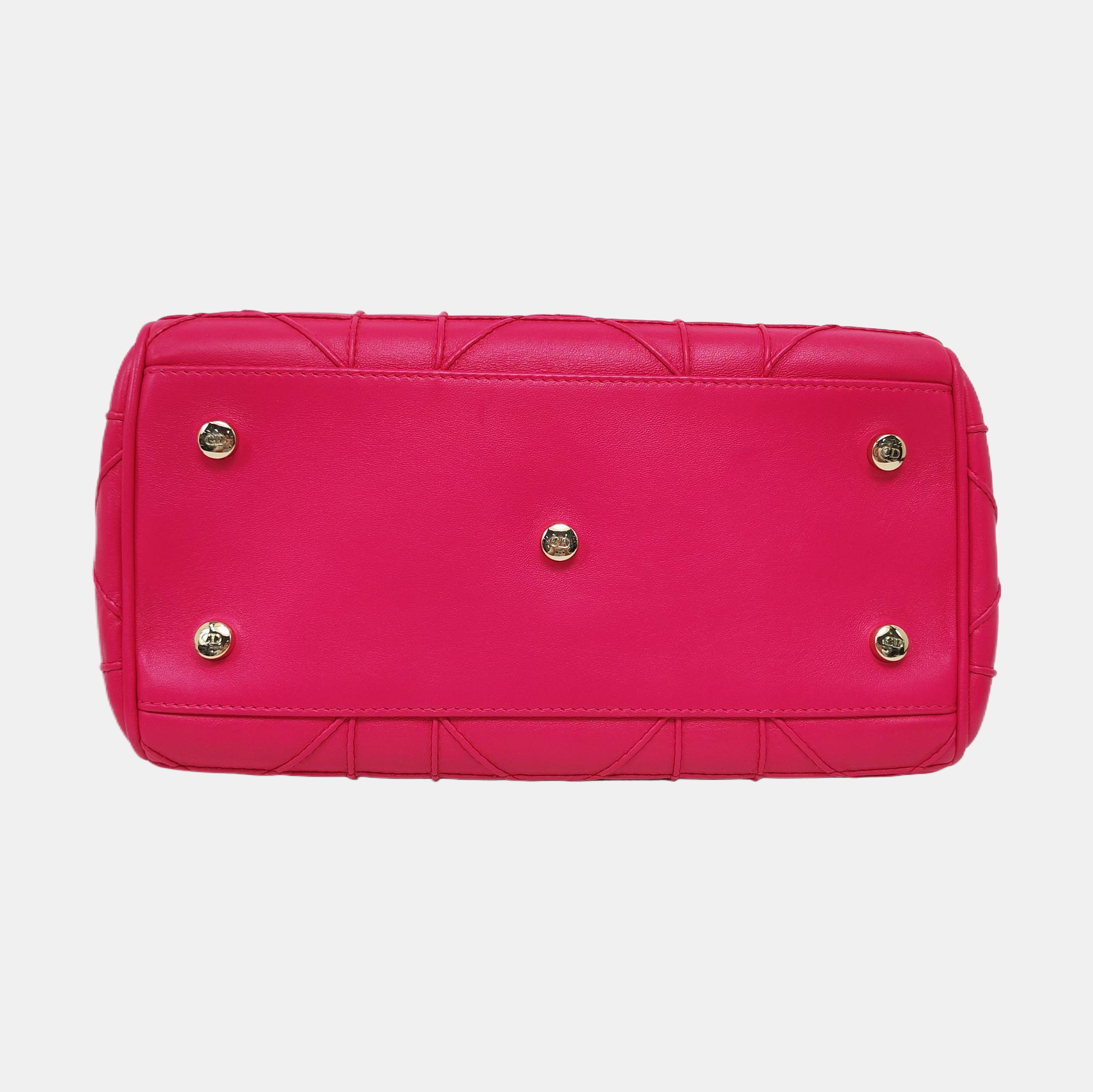 Granville Cannage Calfskin Red