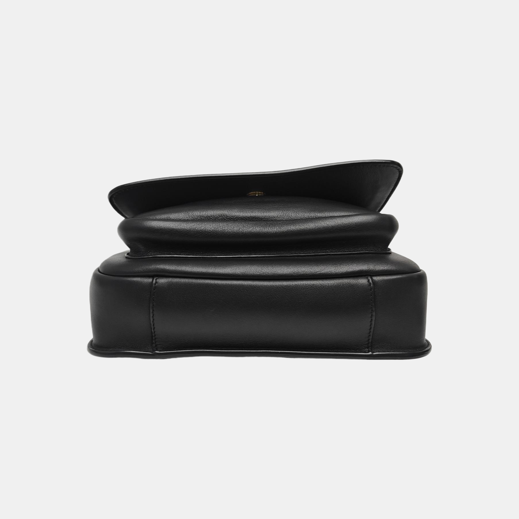 Calfskin Shoulder Bag Black