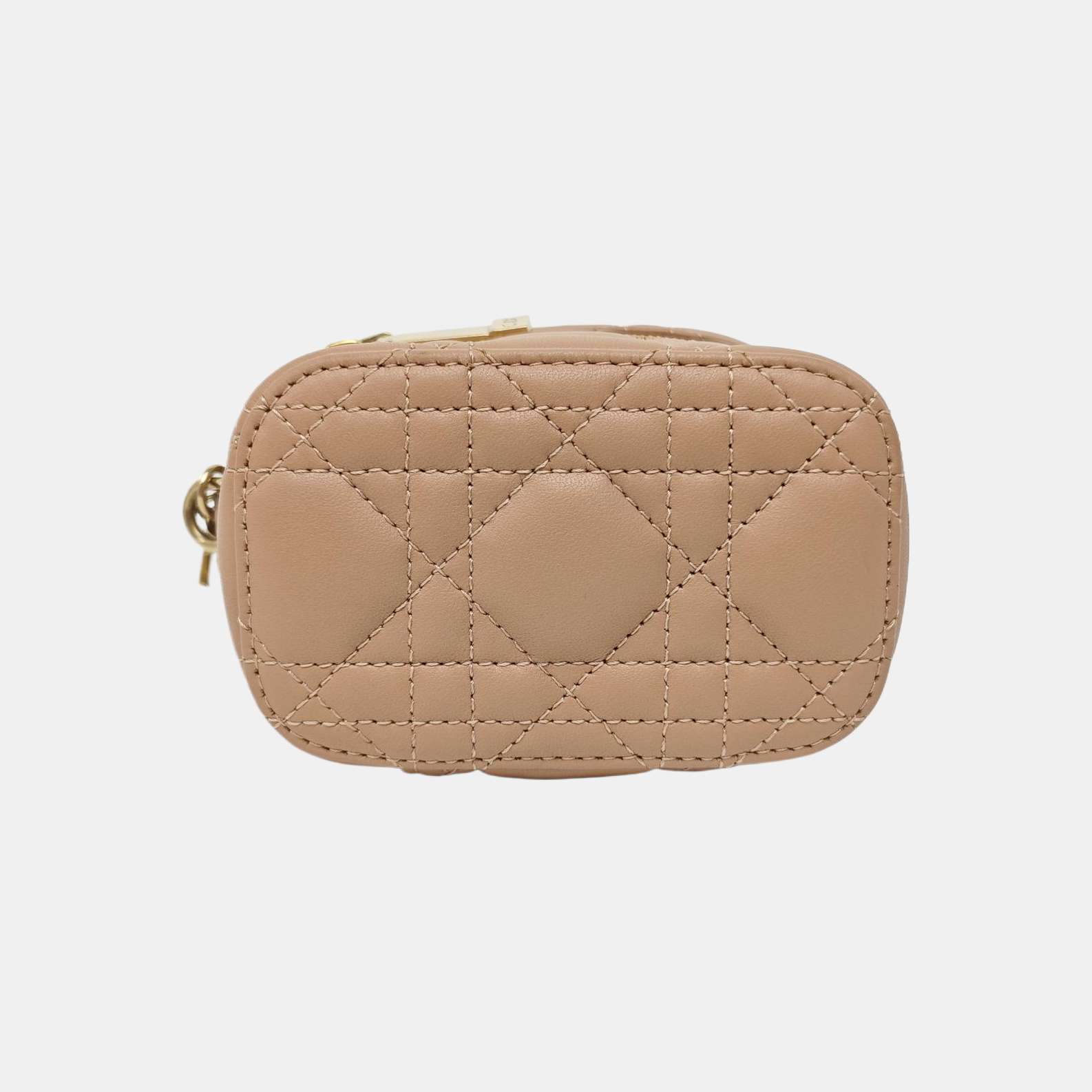 Lady Dior Super Mini Cannage Calfskin Pink
