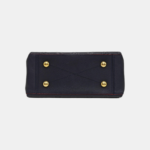 SURENE BB Monogram Calfskin Blue