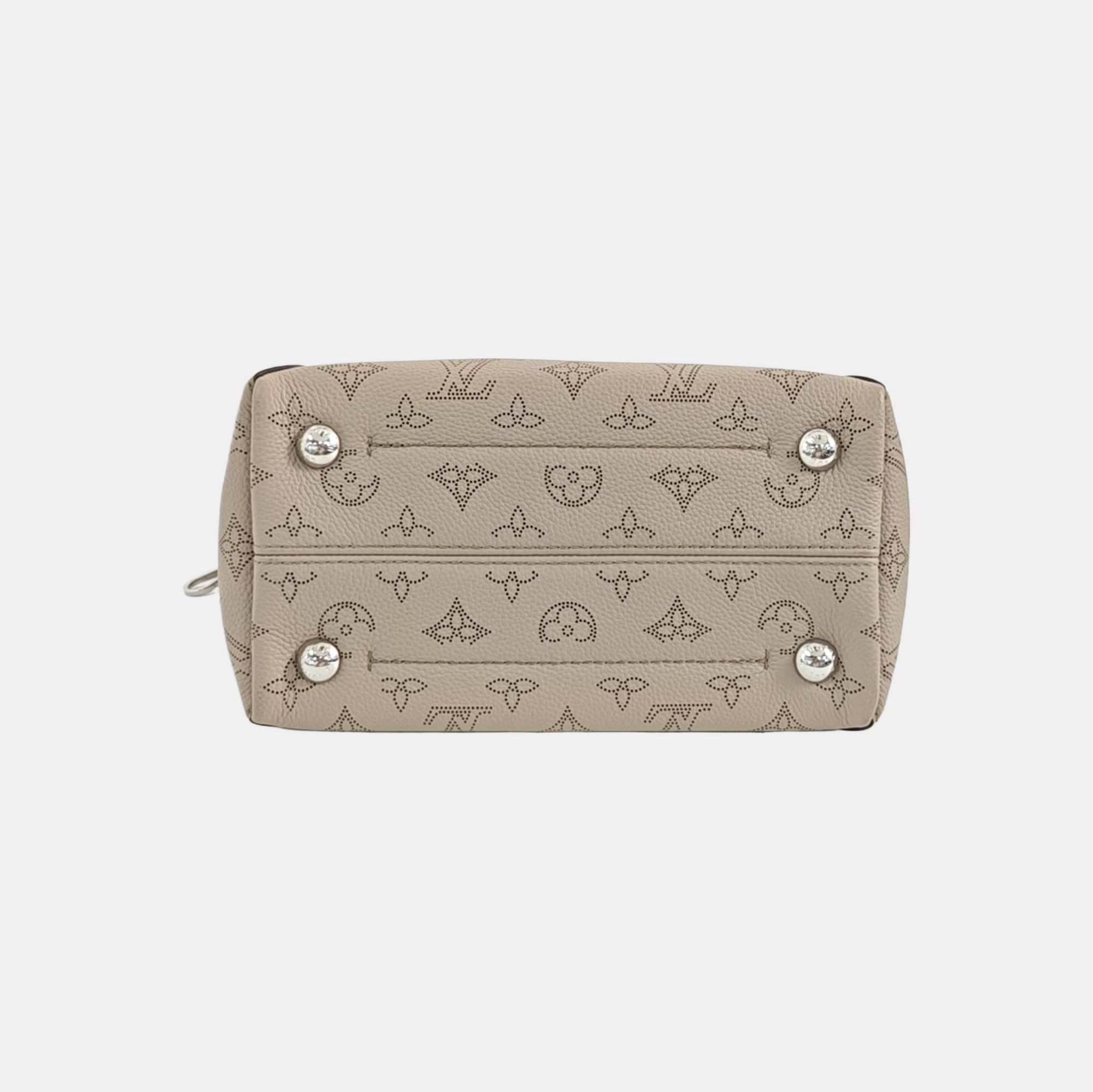 HINA PM Monogram Calfskin Gray
