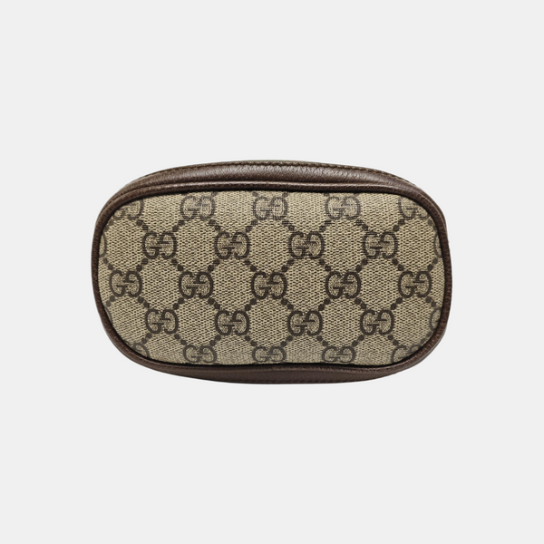 Ophidia Mini Monogram Coated Canvas Beige