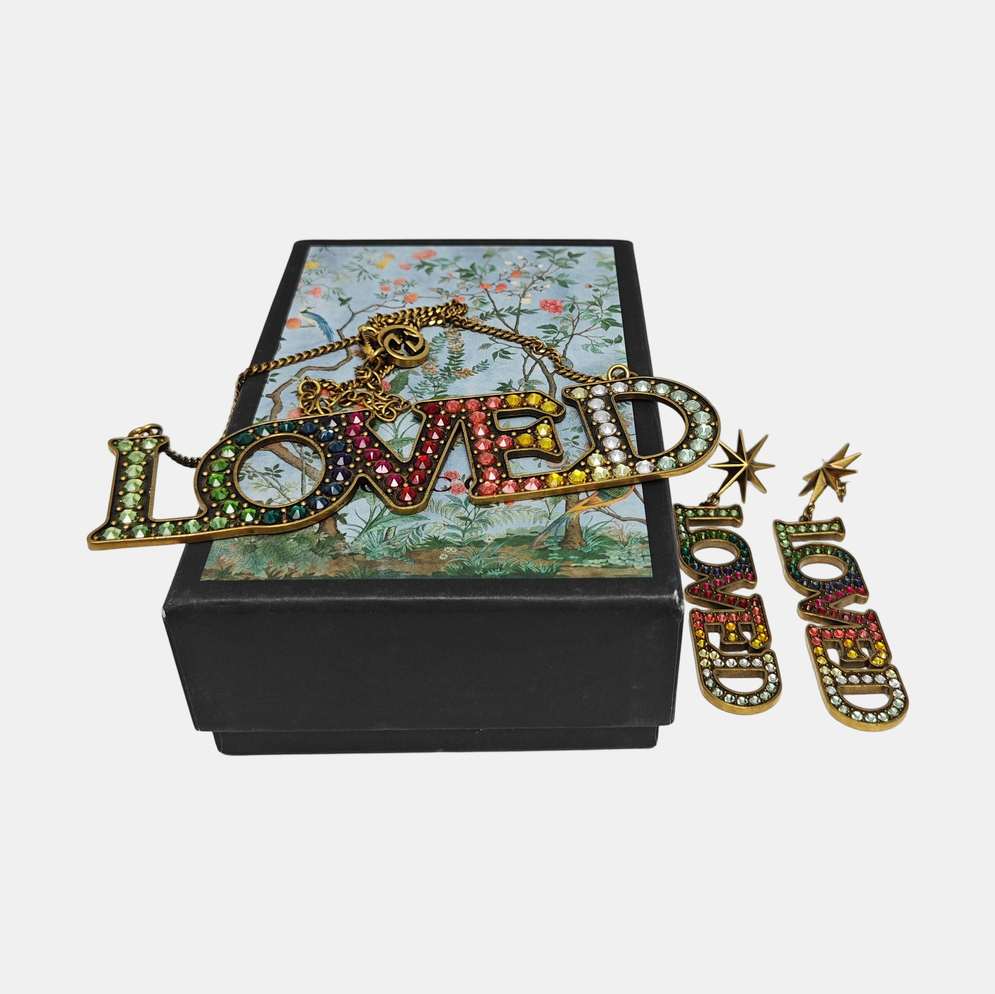 Metal Gold Jewelry Set