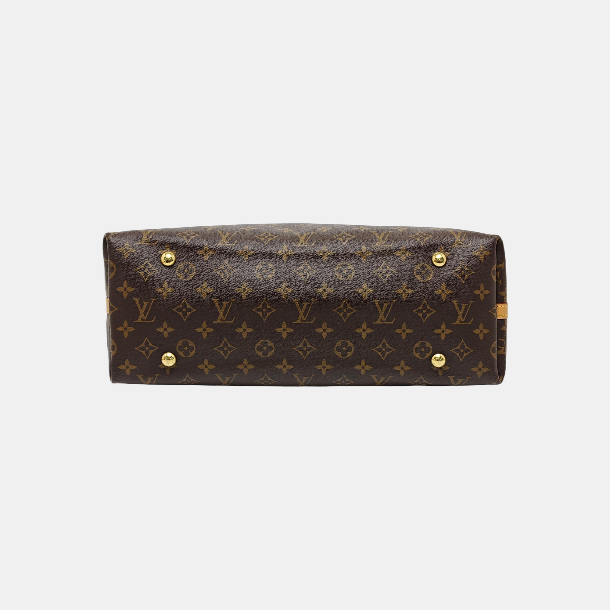 CARRYALL MM Monogram Coated Canvas Brown