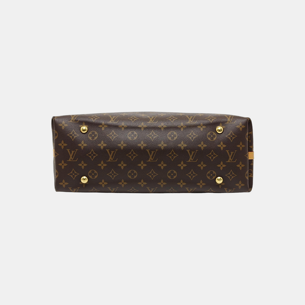 CARRYALL MM Monogram Coated Canvas Brown