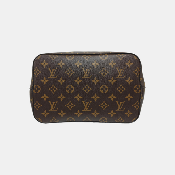 NÉONOÉ MM Monogram Coated Canvas Brown