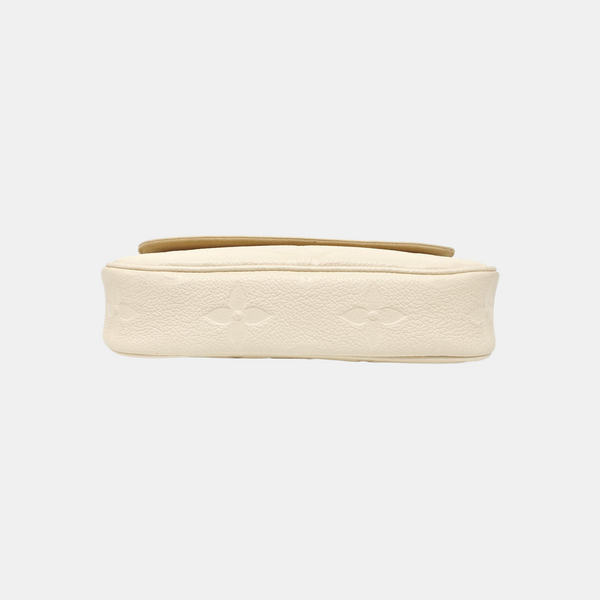 IVY Monogram Calfskin Beige