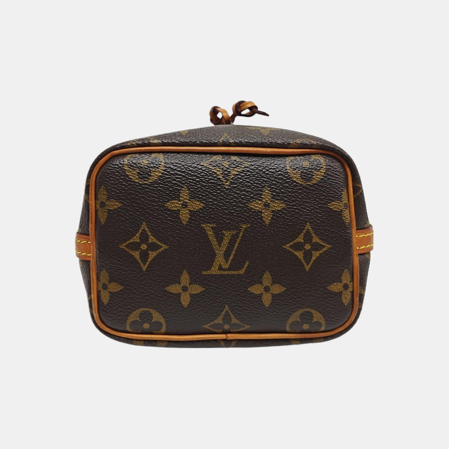 NÉONOÉ Nano Monogram Coated Canvas Brown
