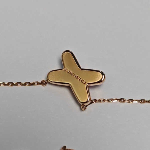 Jeux De Liens 18k Rose Gold Necklace