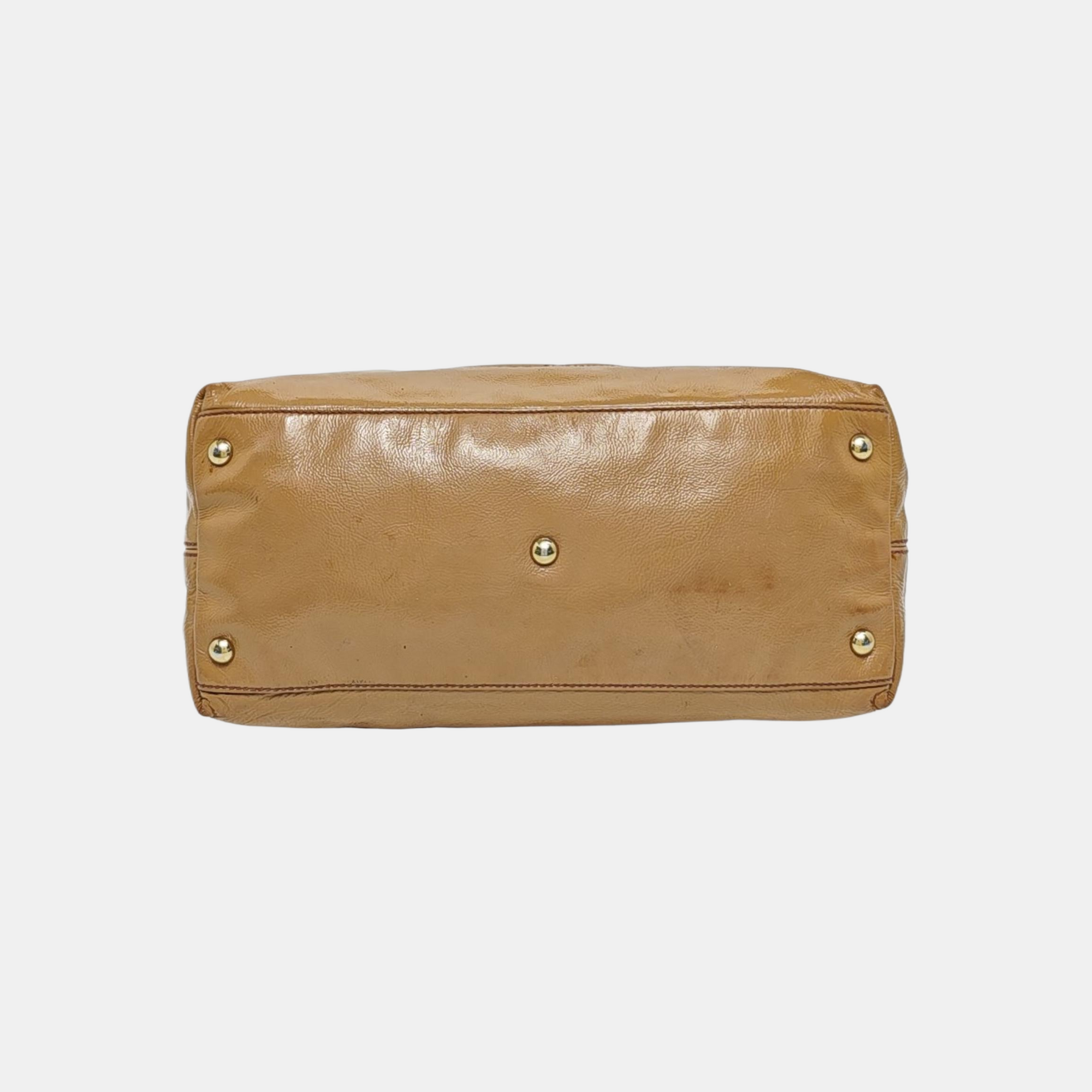 Soho Small Patent Leather Beige