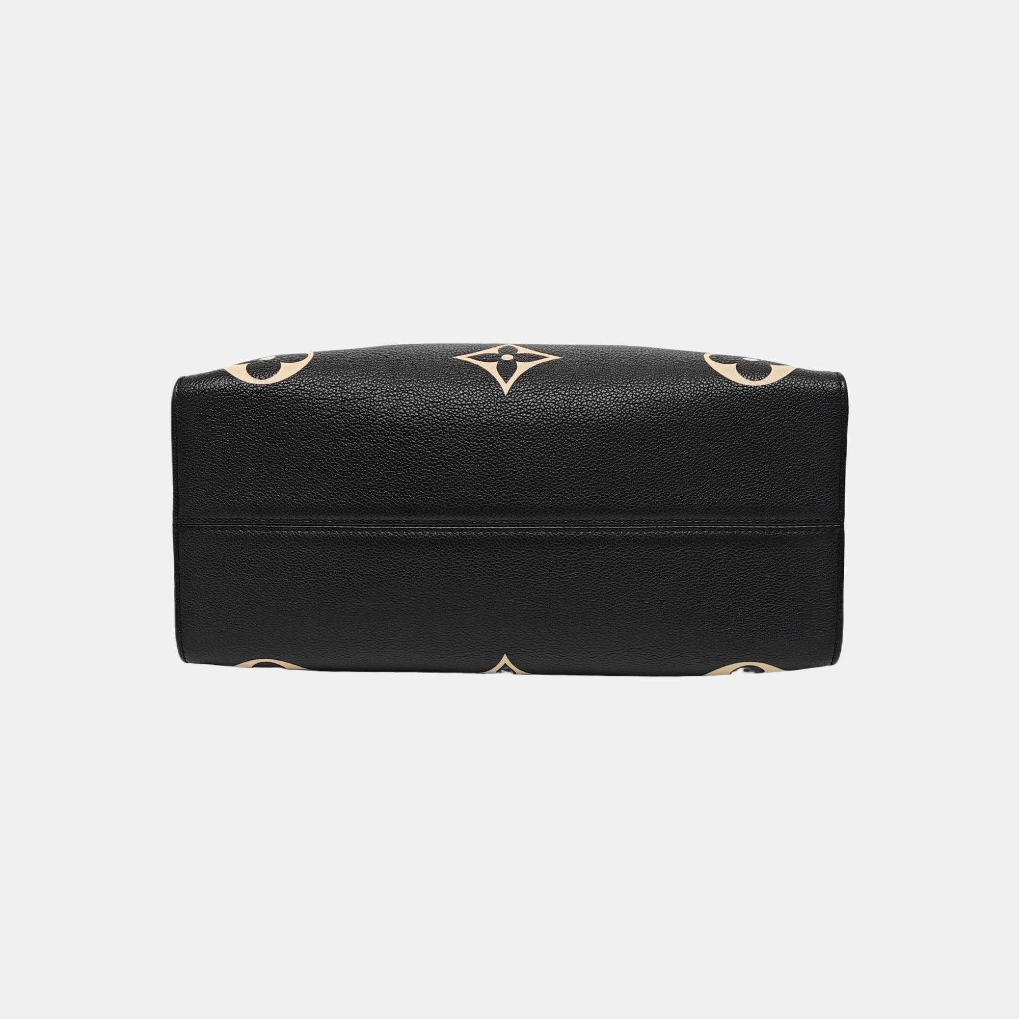 ONTHEGO MM Monogram Calfskin Black