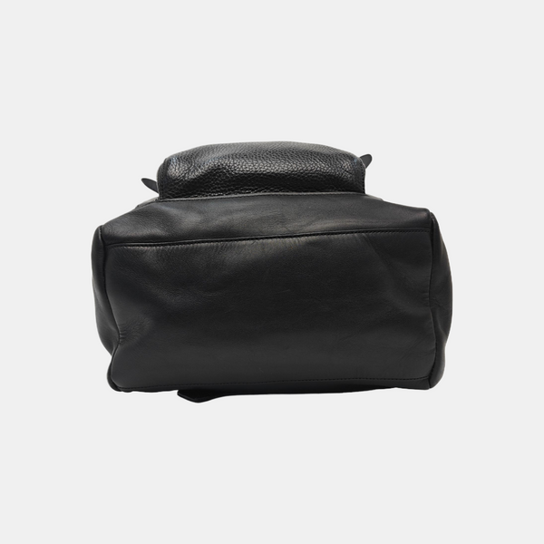 Calfskin Backpack Black