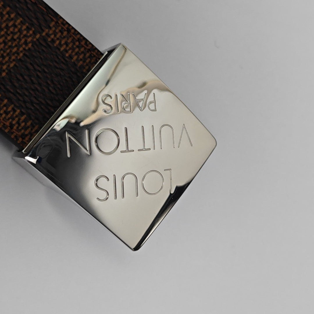 Coated Canvas Belt Brown