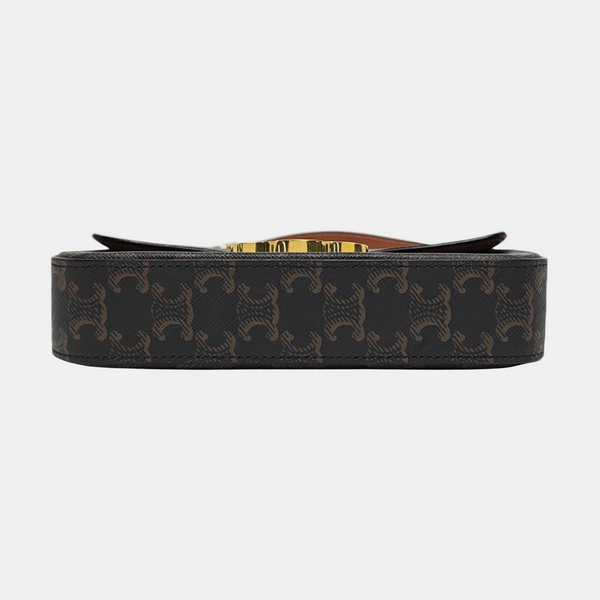 TRIOMPHE Teen Coated Canvas Black