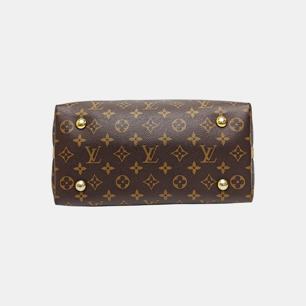CARRYALL PM Monogram Coated Canvas Brown