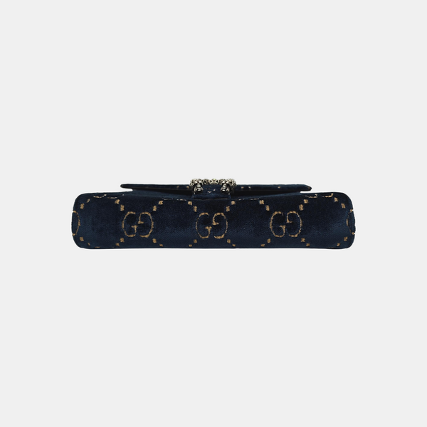 Dionysus Mini Monogram Velvet Blue