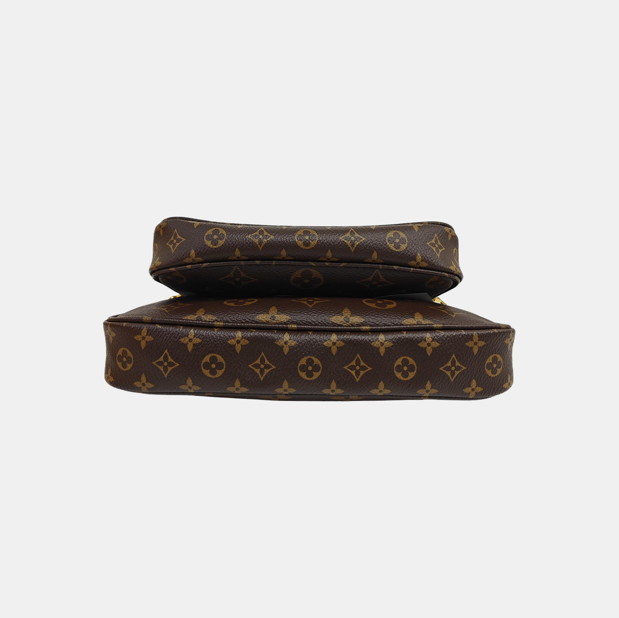 MULTI Monogram Coated Canvas Brown