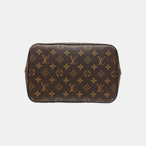 NÉONOÉ MM Monogram Coated Canvas Brown