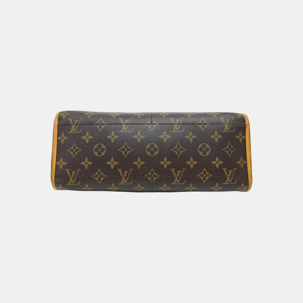 POPINCOURT Monogram Coated Canvas Brown