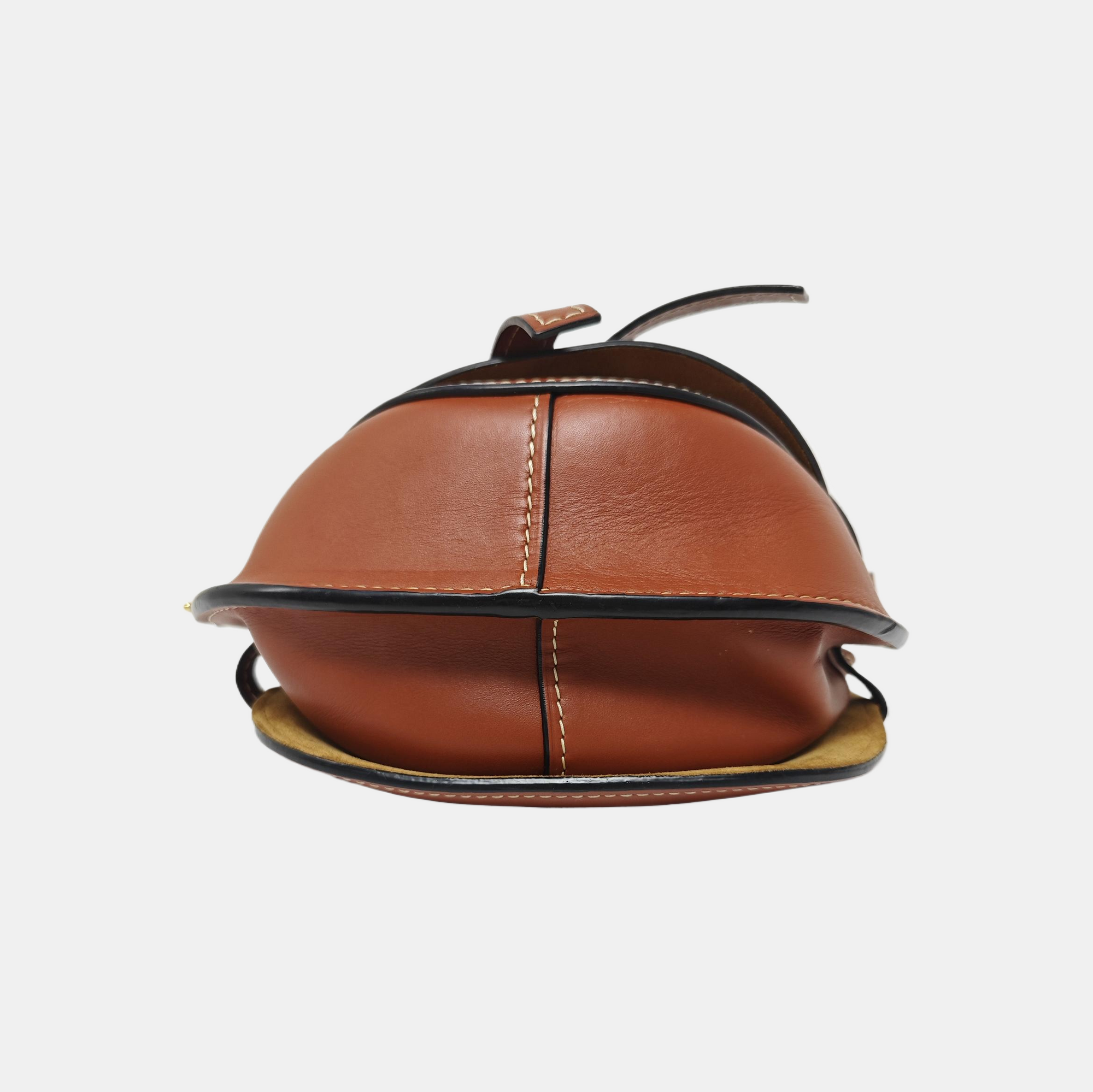 Gate Small Calfskin Brown
