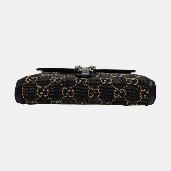 Dionysus Mini Monogram Denim Black