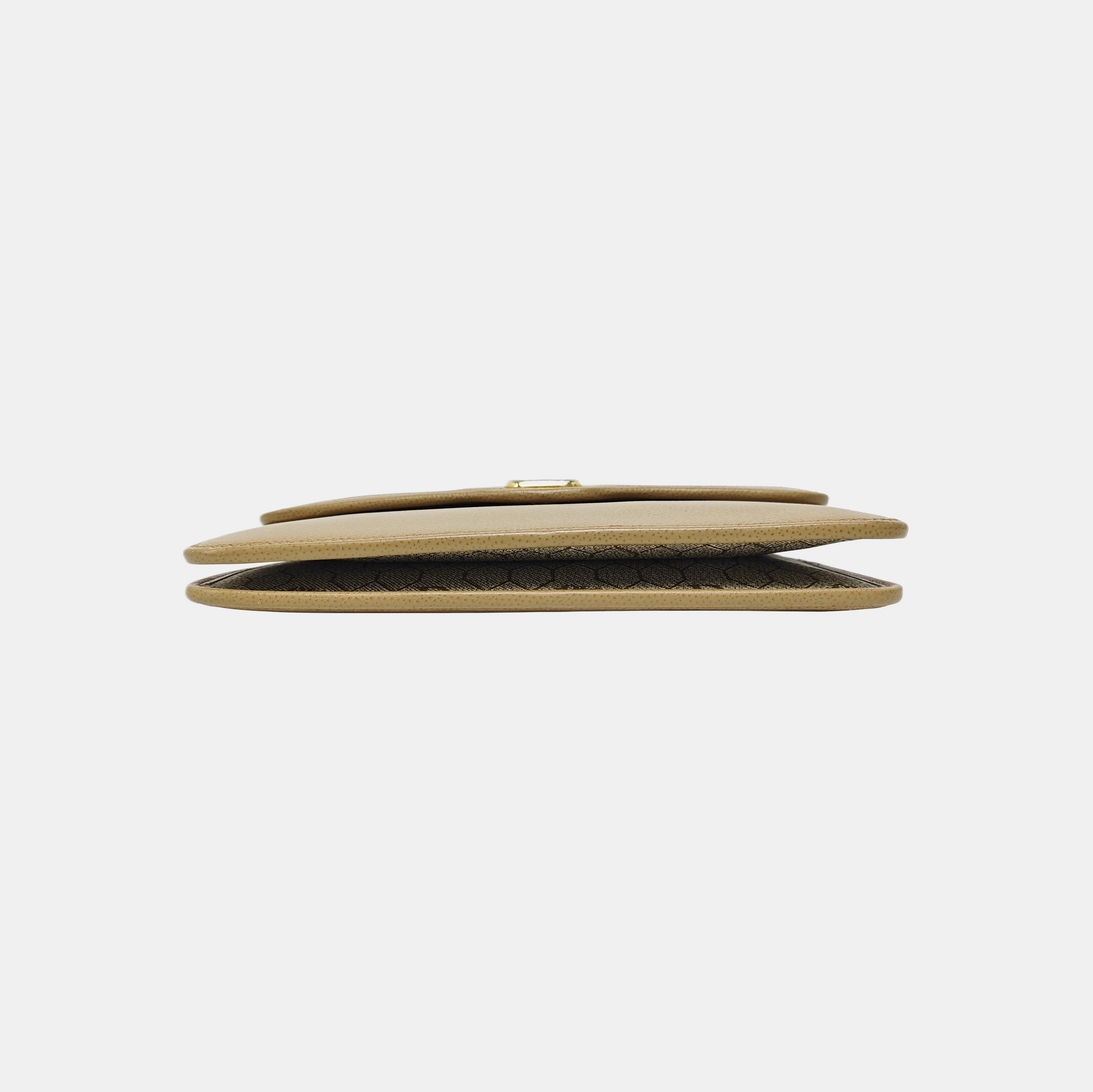 Calfskin Shoulder Bag Beige