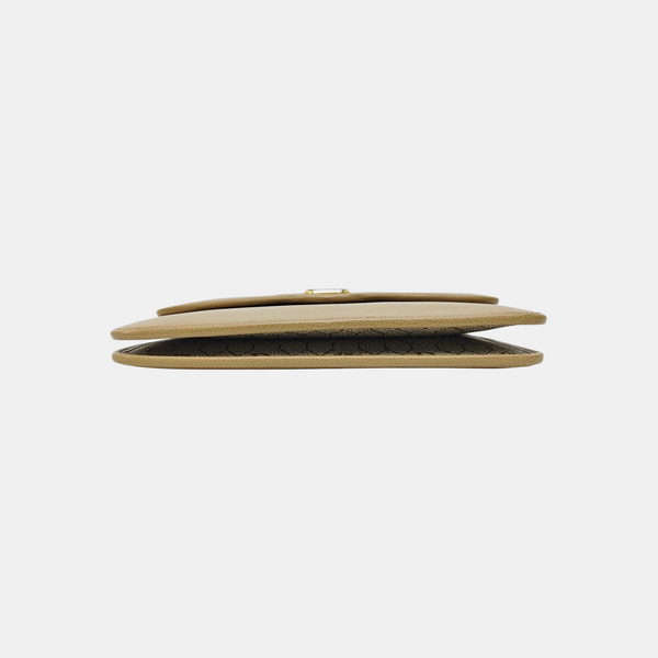 Calfskin Shoulder Bag Beige