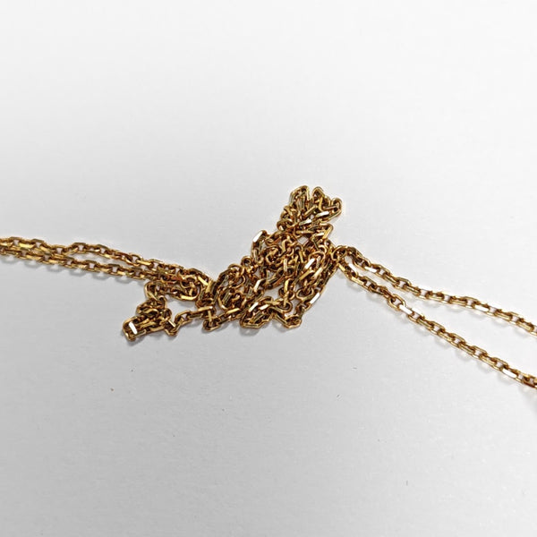 Vintage Alhambra 18k Gold Necklace