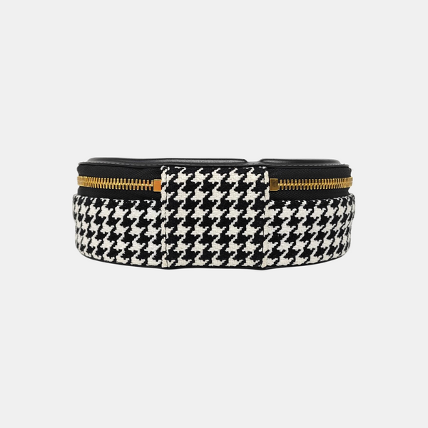 CD Signature Oblique Calfskin Black