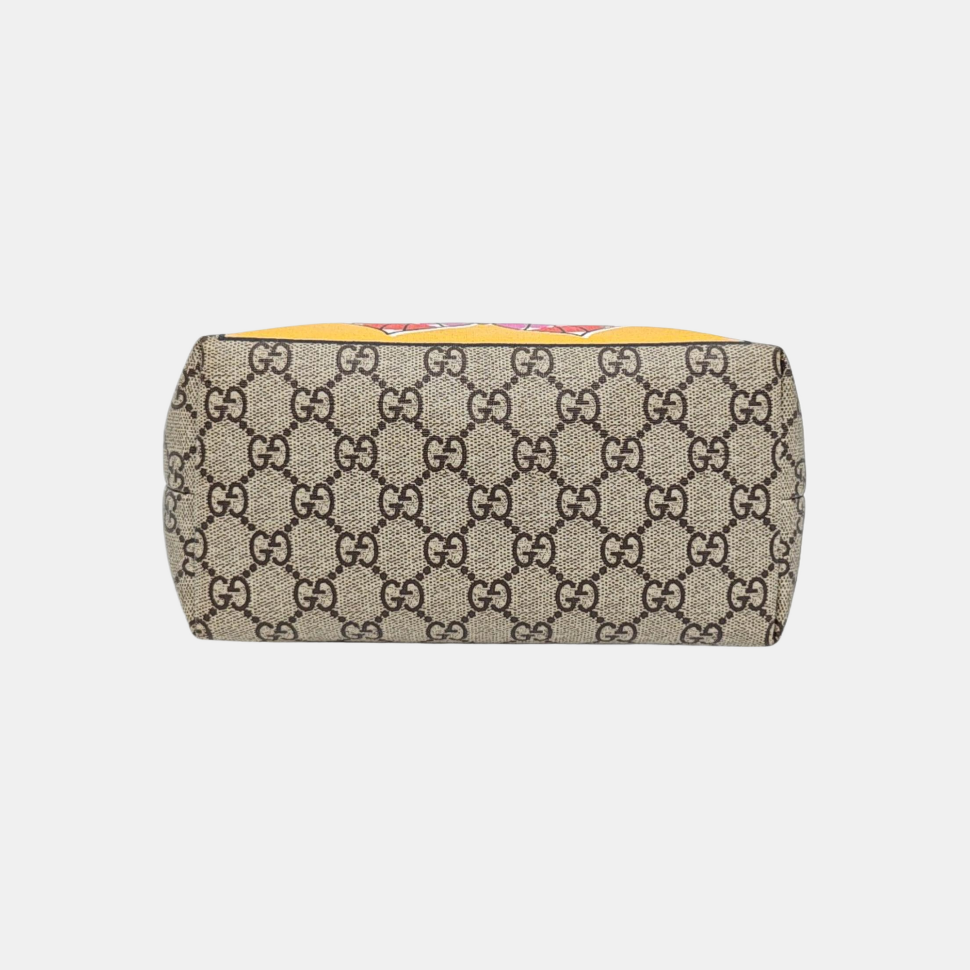 Children’s GG Bucket Monogram Coated Canvas Beige