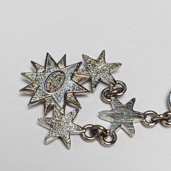 Metal Silver Earrings