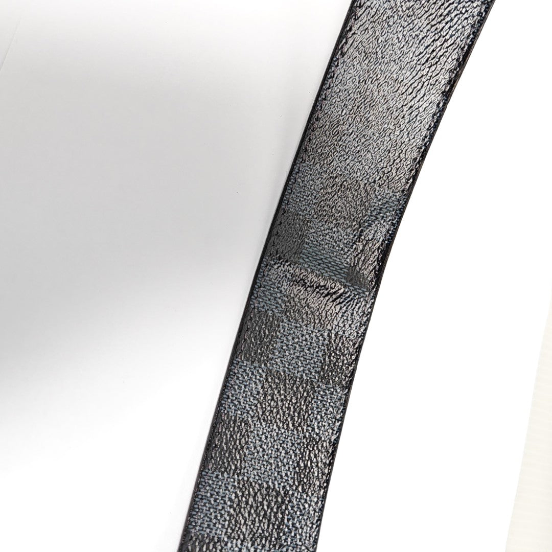 Coated Canvas Belt Blue