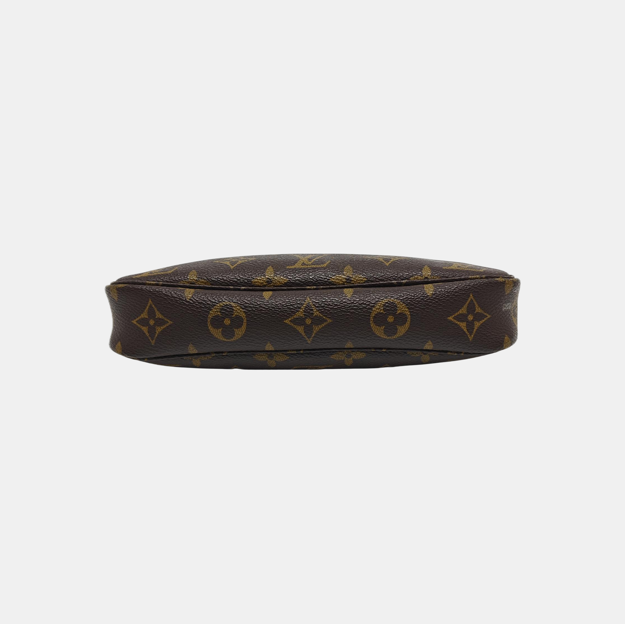 ACCESSOIRES Monogram Coated Canvas Brown