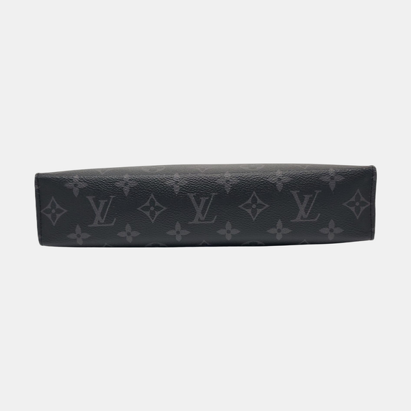 Pochette Voyag MM Monogram Coated Canvas Black