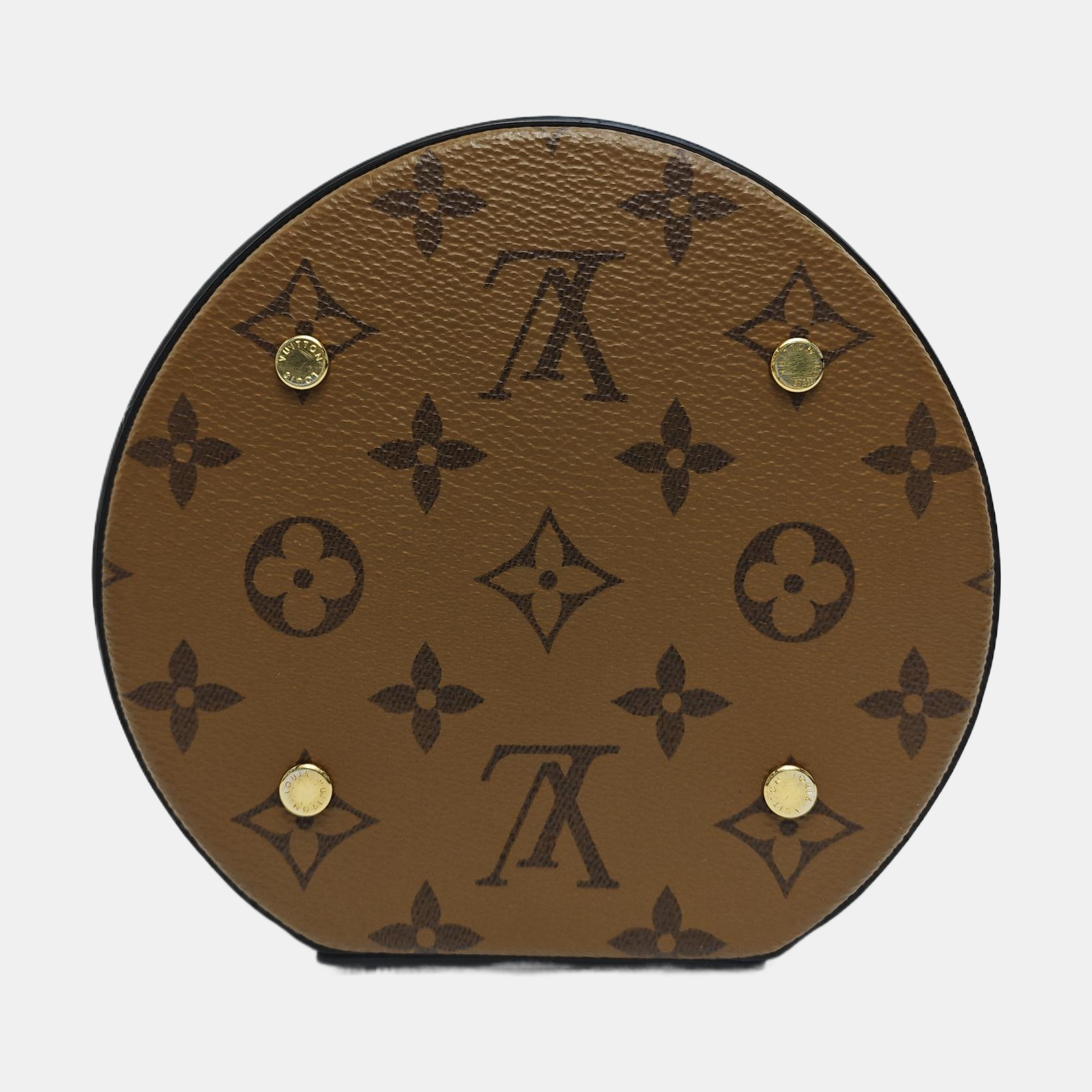 CANNES PM Monogram Coated Canvas Brown