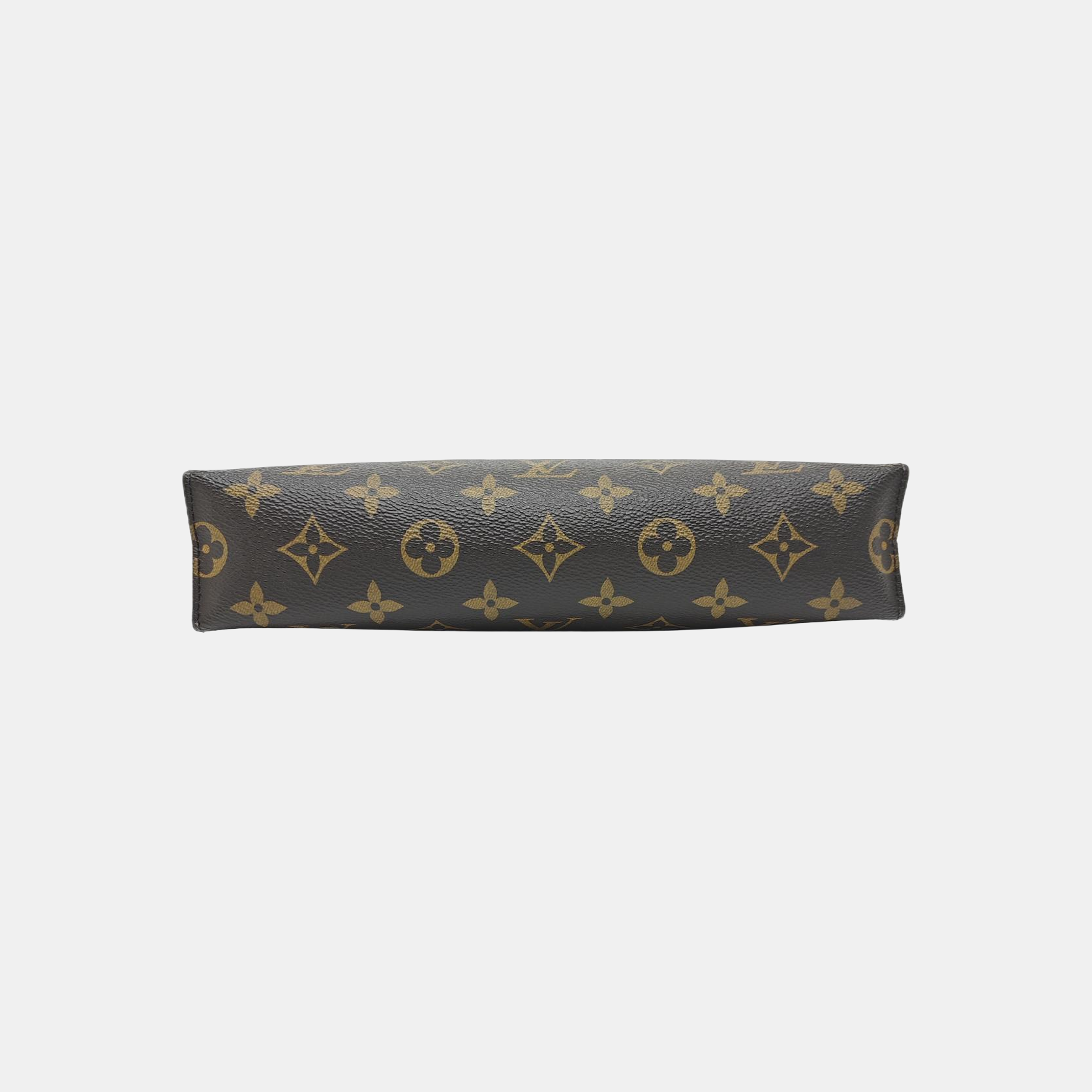 TOILET POCKET 26 Monogram Coated Canvas Brown