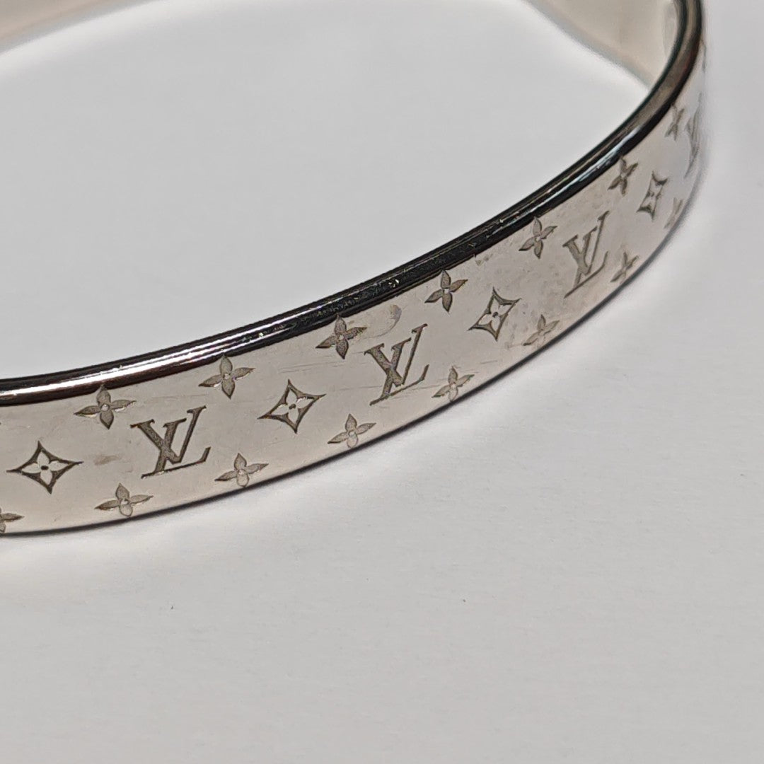 NANOGRAM Metal Silver Bangle