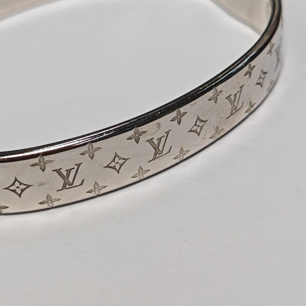 NANOGRAM Metal Silver Bangle