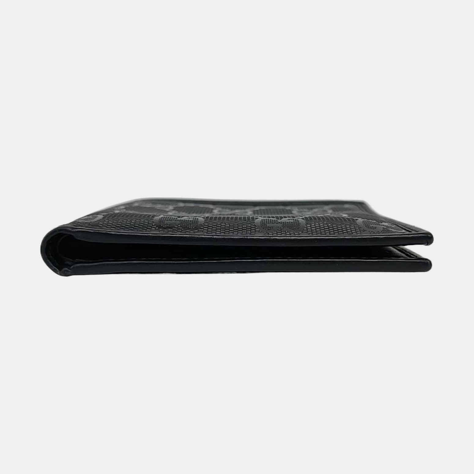 Monogram Coated Canvas Wallet Black
