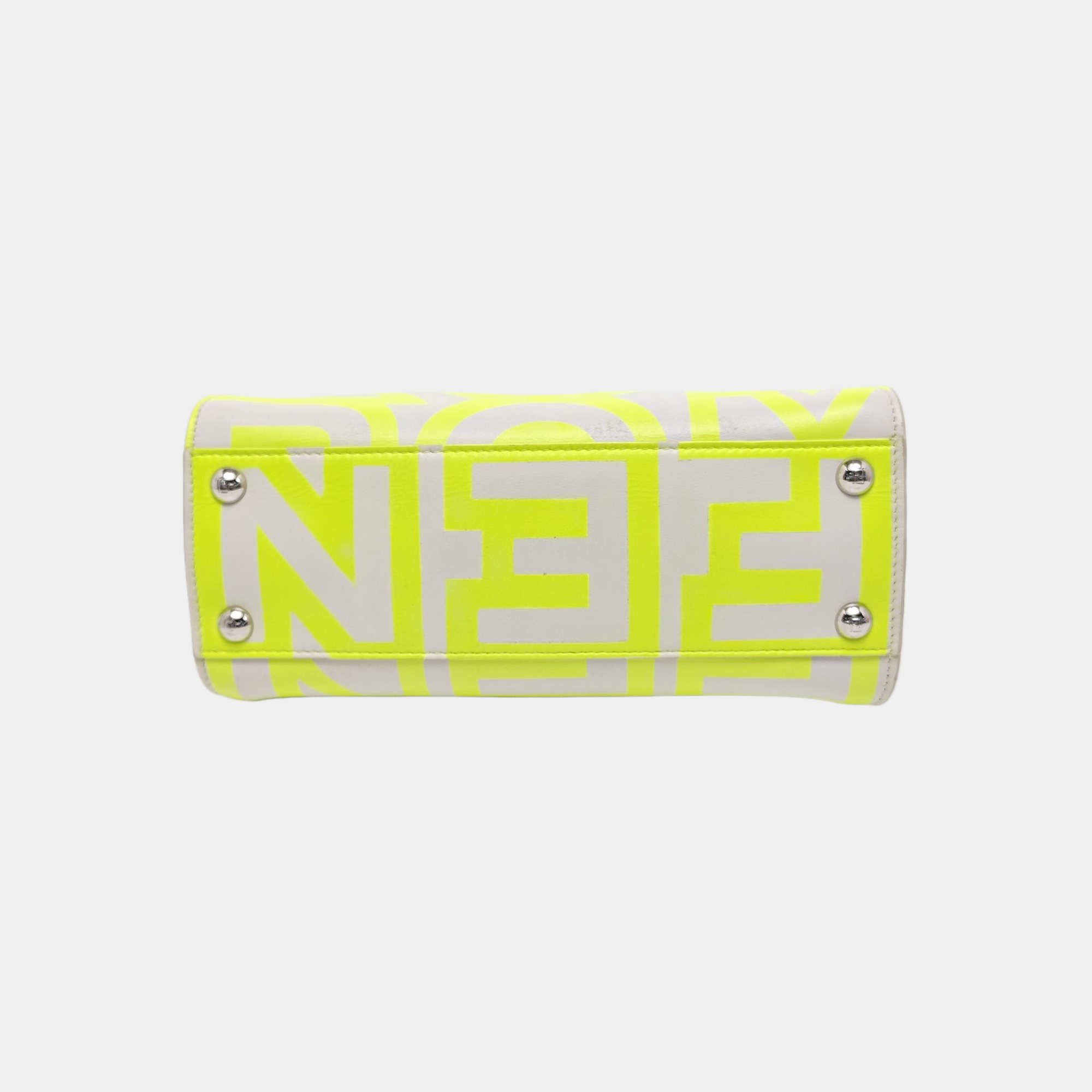 Authenticated pre-owned  Peekaboo Mini Calfskin White - Shoulder Bag at Looply