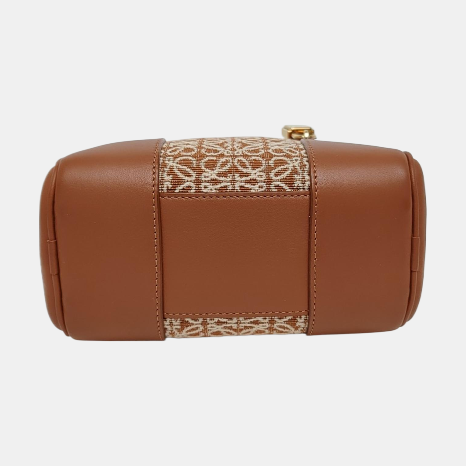 Authenticated pre-owned  Amazona Mini Fabric Brown - Shoulder Bag at Looply