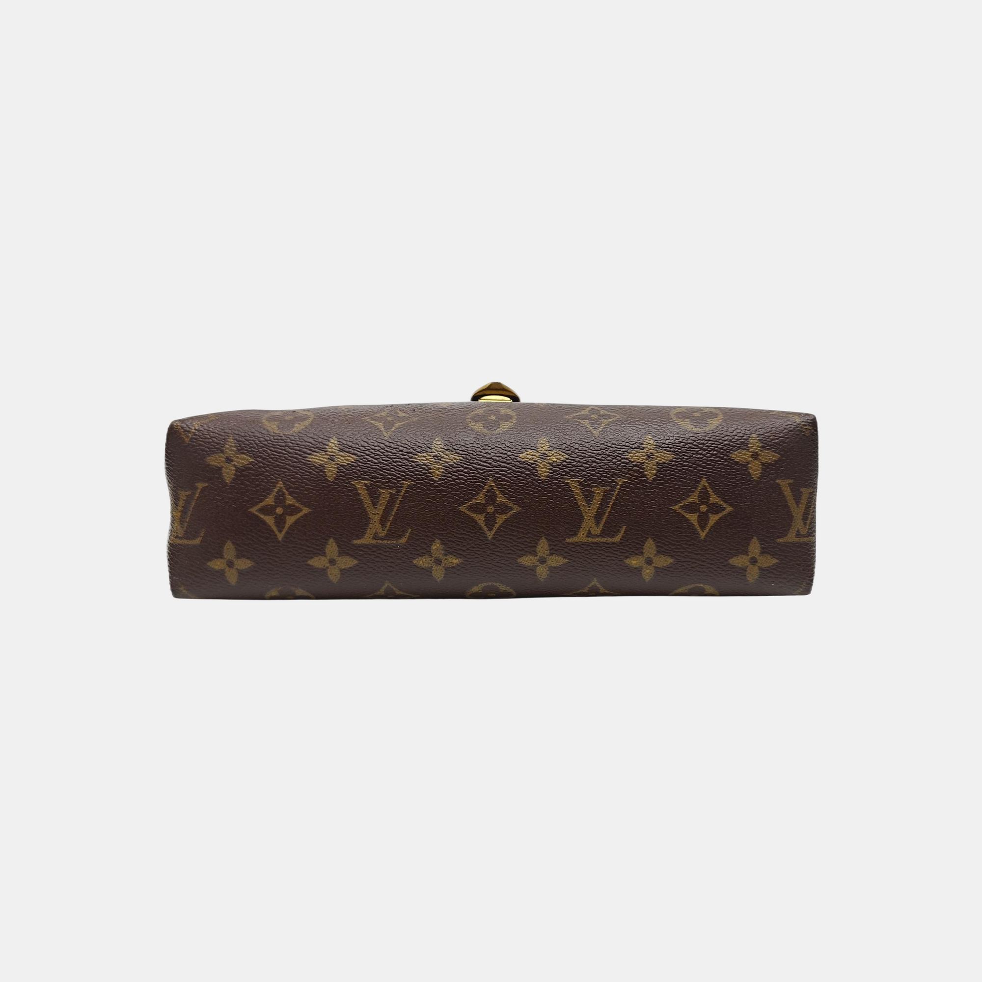 SAINT PLACIDE Monogram Coated Canvas Brown