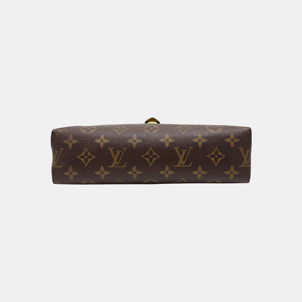 SAINT PLACIDE Monogram Coated Canvas Brown
