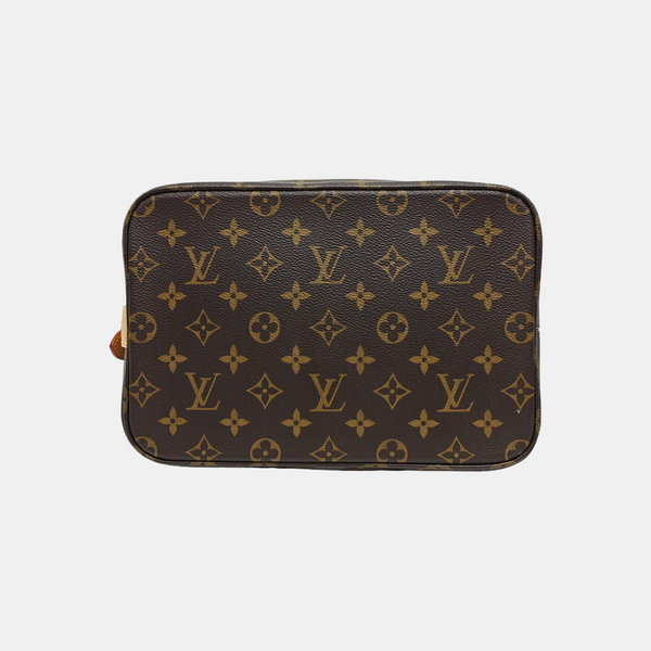 ALL IN GM Monogram Coated Canvas Brown
