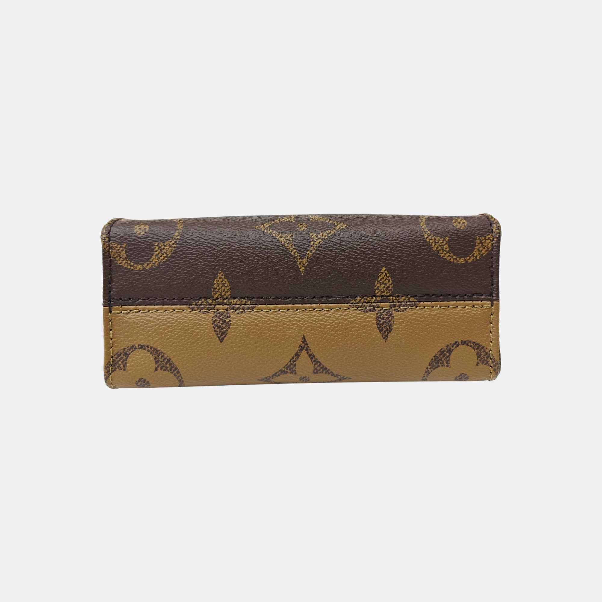 ONTHEGO BB Monogram Coated Canvas Brown