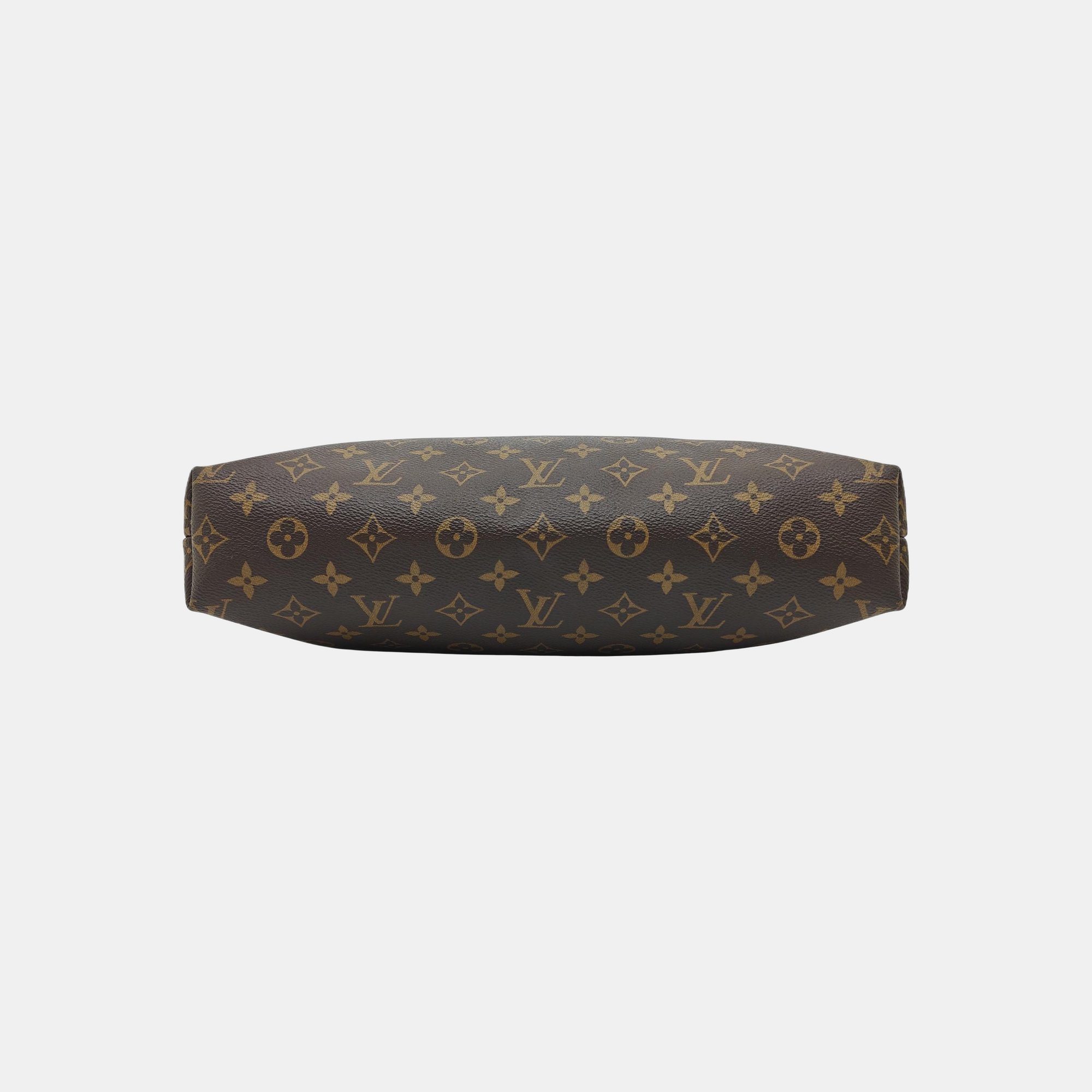 LOCKIT Monogram Coated Canvas Brown