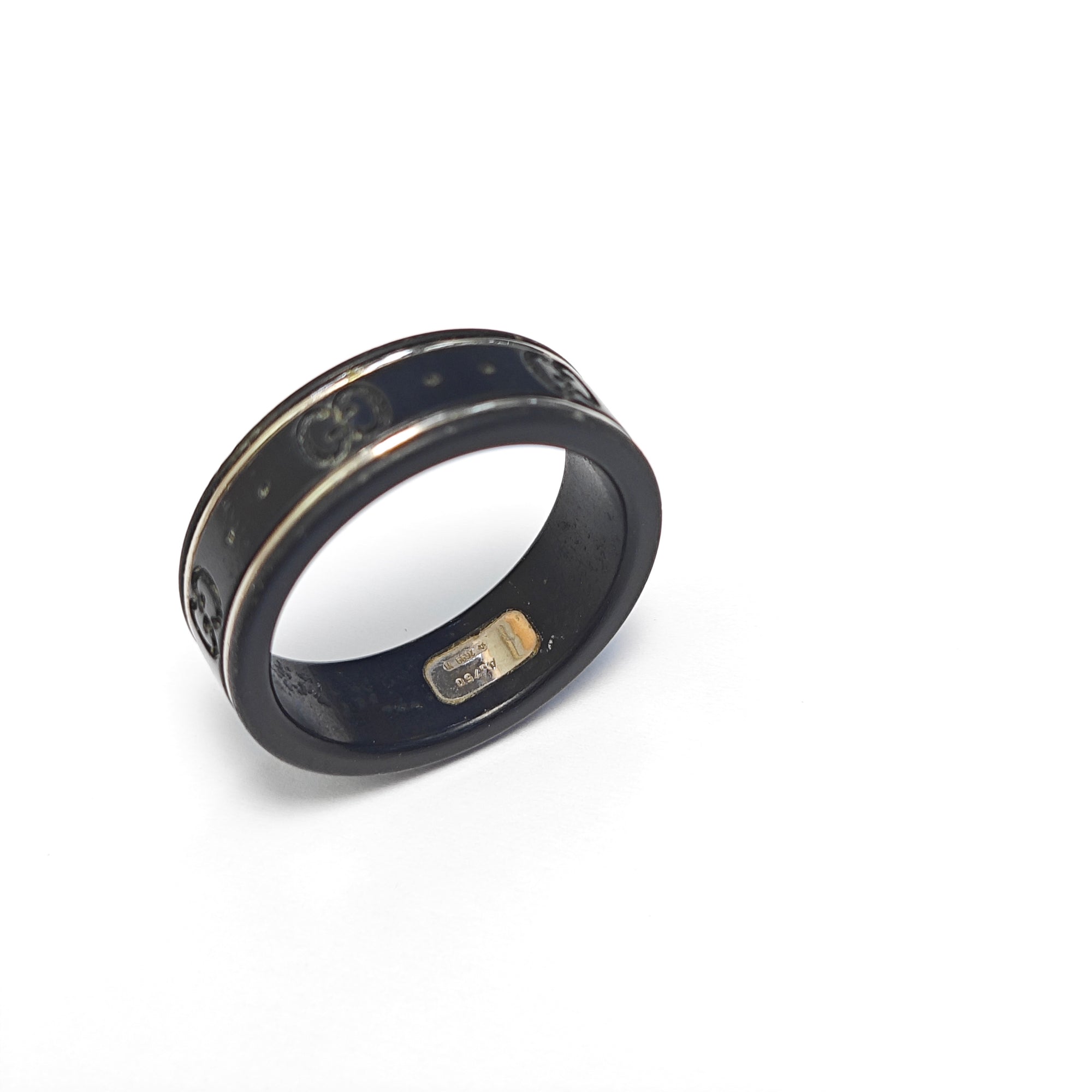 Icon 18k Gold Black Ring HK 19