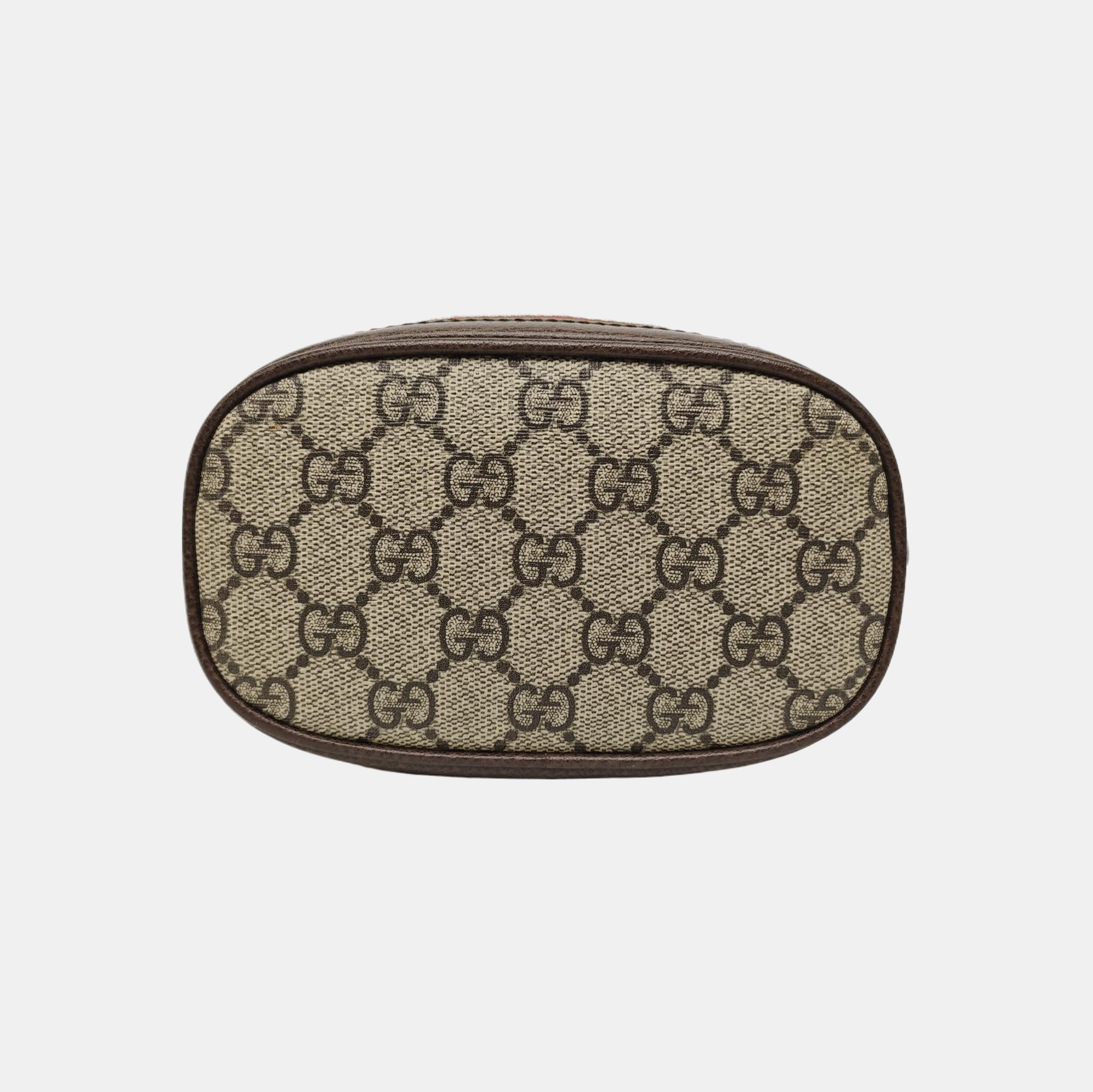 Ophidia Mini Monogram Coated Canvas Beige